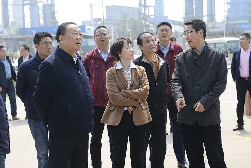 集團董事局主席沈文榮來淮鋼調(diào)研指導(dǎo)
